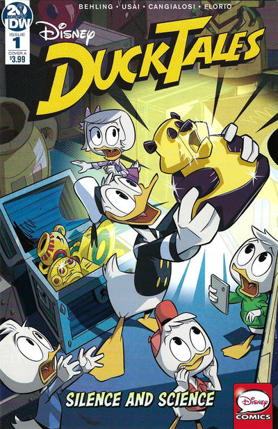 Cover for DuckTales: Silence and Science (IDW, 2019 series) #1