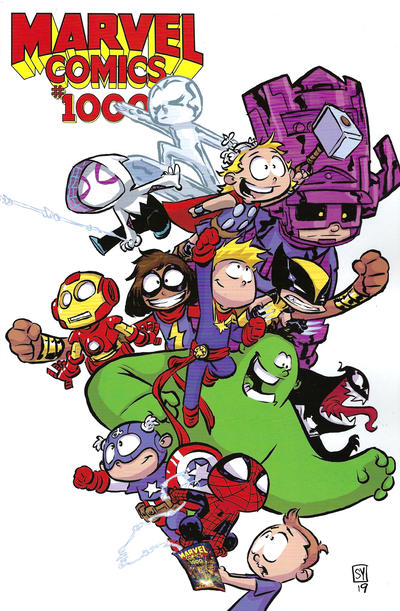 Cover for Marvel Comics (Marvel, 2019 series) #1000 [Skottie Young]