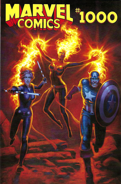 Cover for Marvel Comics (Marvel, 2019 series) #1000 [Greg Hildebrandt]
