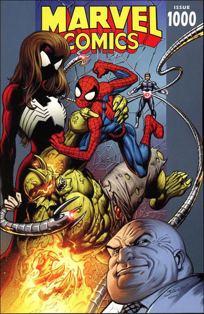 Cover for Marvel Comics (Marvel, 2019 series) #1000 [2000's Variant Cover]