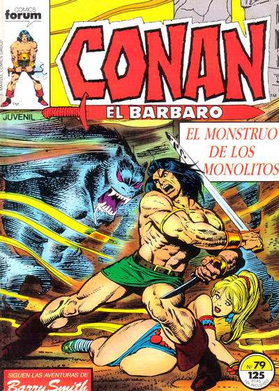 Cover for Conan el Bárbaro (Planeta DeAgostini, 1983 series) #79