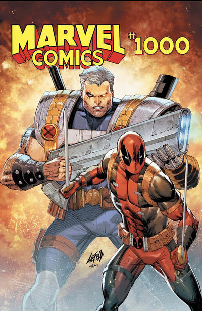 Cover for Marvel Comics (Marvel, 2019 series) #1000 [Rob Liefeld Variant Cover]