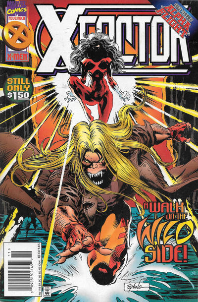 Cover for X-Factor (Marvel, 1986 series) #116 [Newsstand]