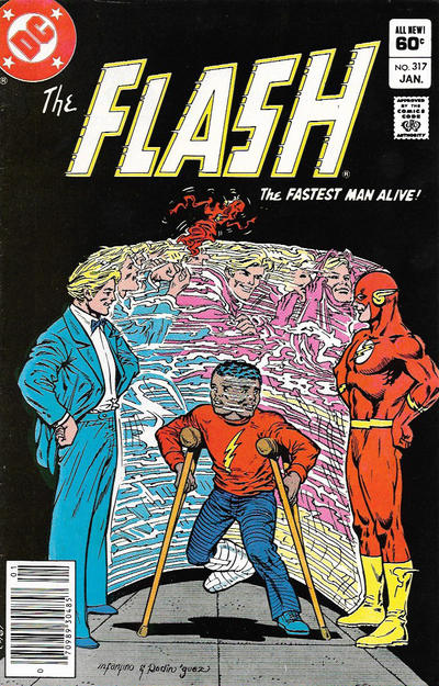 Cover for The Flash (DC, 1959 series) #317 [Newsstand]