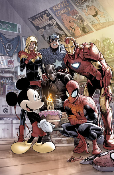 Cover for Marvel Comics (Marvel, 2019 series) #1000 [D23 Convention Exclusive Cover]