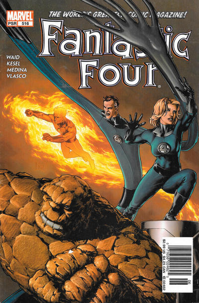 Cover for Fantastic Four (Marvel, 1998 series) #516 [Newsstand]