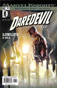 Cover Thumbnail for Daredevil (Marvel, 1998 series) #43 (423) [Direct Edition]