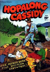 Cover for Hopalong Cassidy (Fawcett, 1943 series) #6
