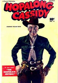 Cover for Hopalong Cassidy (Fawcett, 1943 series) #11