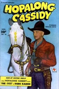 Cover for Hopalong Cassidy (Fawcett, 1943 series) #18