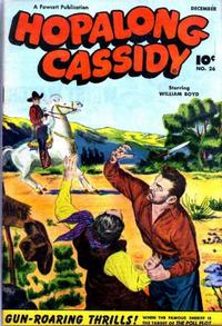 Cover Thumbnail for Hopalong Cassidy (Fawcett, 1943 series) #26