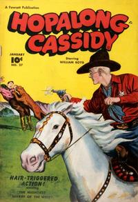 Cover for Hopalong Cassidy (Fawcett, 1943 series) #27