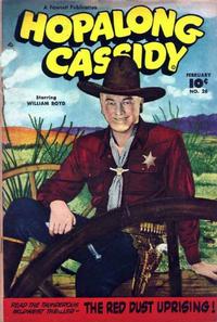 Cover Thumbnail for Hopalong Cassidy (Fawcett, 1943 series) #28
