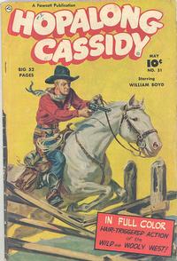 Cover for Hopalong Cassidy (Fawcett, 1943 series) #31