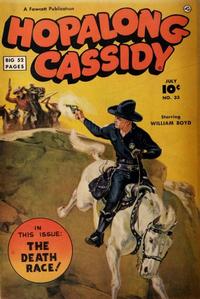 Cover for Hopalong Cassidy (Fawcett, 1943 series) #33