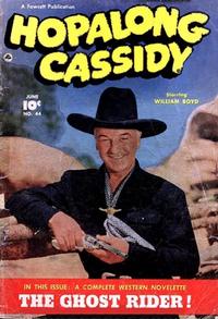 Cover Thumbnail for Hopalong Cassidy (Fawcett, 1943 series) #44