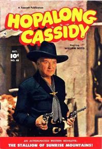 Cover Thumbnail for Hopalong Cassidy (Fawcett, 1943 series) #48