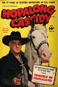 Cover for Hopalong Cassidy (Fawcett, 1943 series) #53