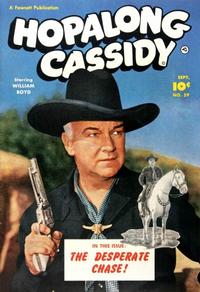 Cover Thumbnail for Hopalong Cassidy (Fawcett, 1943 series) #59