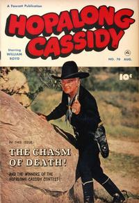 Cover for Hopalong Cassidy (Fawcett, 1943 series) #70