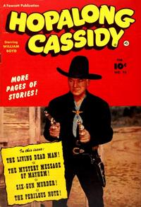 Cover Thumbnail for Hopalong Cassidy (Fawcett, 1943 series) #76