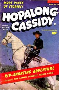 Cover for Hopalong Cassidy (Fawcett, 1943 series) #78