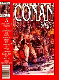 Cover Thumbnail for Conan Saga (Marvel, 1987 series) #1