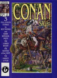 Cover Thumbnail for Conan Saga (Marvel, 1987 series) #3 [Direct]