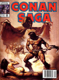 Cover Thumbnail for Conan Saga (Marvel, 1987 series) #24