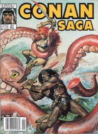 Cover Thumbnail for Conan Saga (Marvel, 1987 series) #31