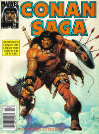 Cover Thumbnail for Conan Saga (Marvel, 1987 series) #56