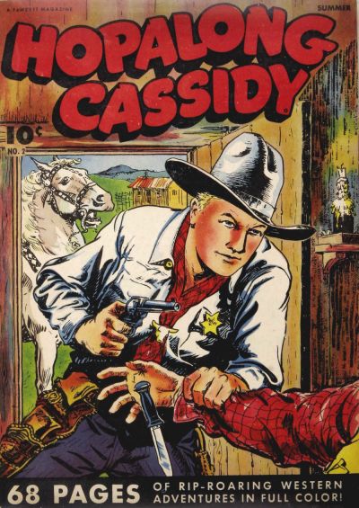 Cover for Hopalong Cassidy (Fawcett, 1943 series) #2