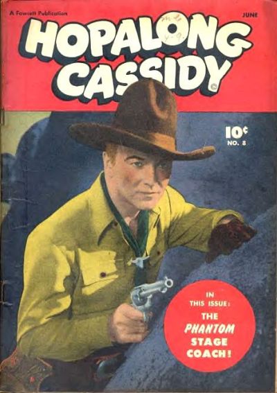 Cover for Hopalong Cassidy (Fawcett, 1943 series) #8