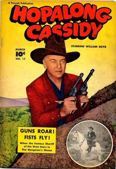 Cover for Hopalong Cassidy (Fawcett, 1943 series) #17