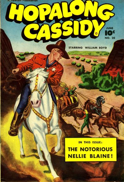 Cover for Hopalong Cassidy (Fawcett, 1943 series) #20