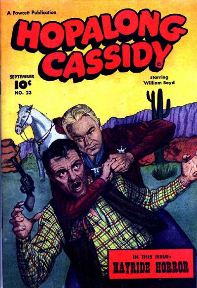 Cover for Hopalong Cassidy (Fawcett, 1943 series) #23
