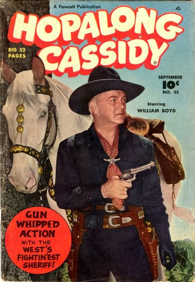 Cover for Hopalong Cassidy (Fawcett, 1943 series) #35