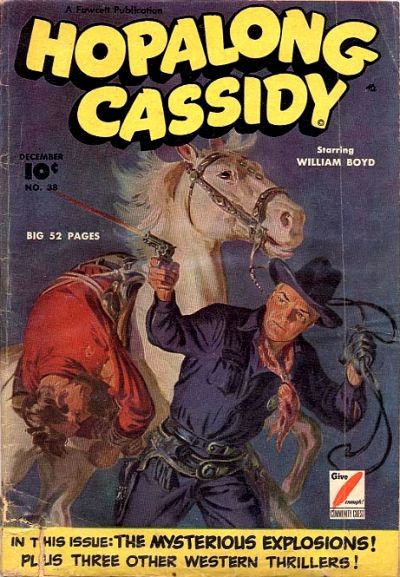 Cover for Hopalong Cassidy (Fawcett, 1943 series) #38