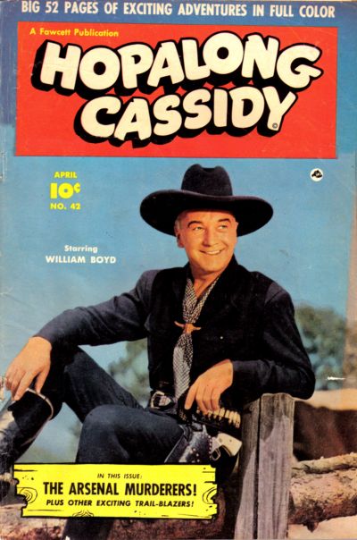 Cover for Hopalong Cassidy (Fawcett, 1943 series) #42