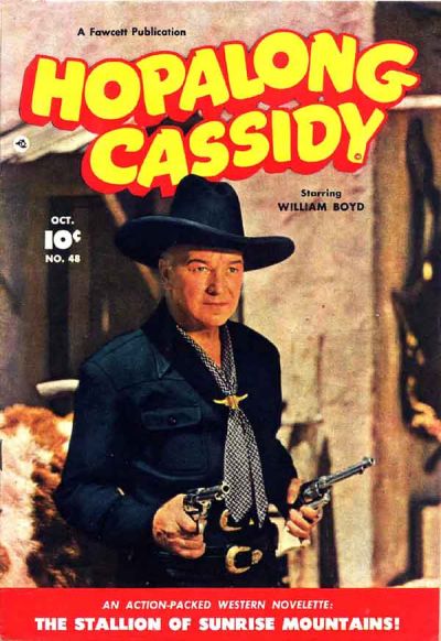 Cover for Hopalong Cassidy (Fawcett, 1943 series) #48