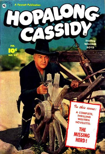 Cover for Hopalong Cassidy (Fawcett, 1943 series) #52