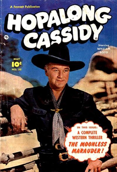 Cover for Hopalong Cassidy (Fawcett, 1943 series) #55