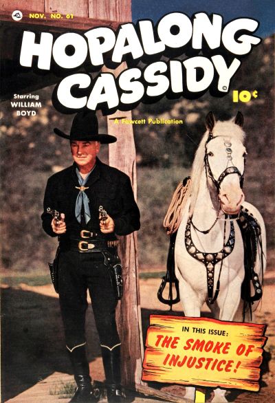 Cover for Hopalong Cassidy (Fawcett, 1943 series) #61