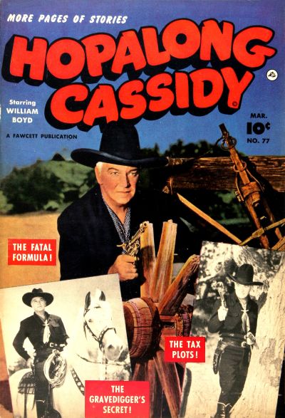 Cover for Hopalong Cassidy (Fawcett, 1943 series) #77