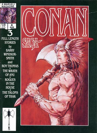 Cover for Conan Saga (Marvel, 1987 series) #4 [Direct]