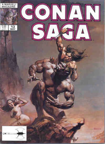 Cover for Conan Saga (Marvel, 1987 series) #13 [Direct]