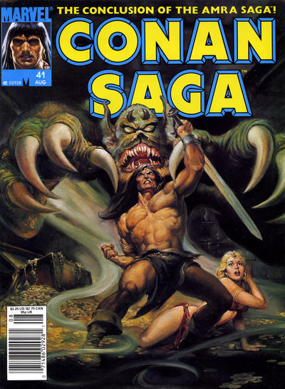Cover for Conan Saga (Marvel, 1987 series) #41