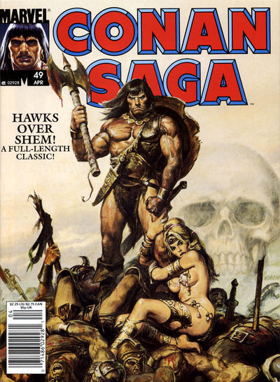 Cover for Conan Saga (Marvel, 1987 series) #49