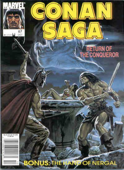 Cover for Conan Saga (Marvel, 1987 series) #67
