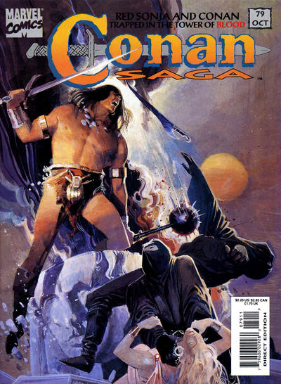 Cover for Conan Saga (Marvel, 1987 series) #79